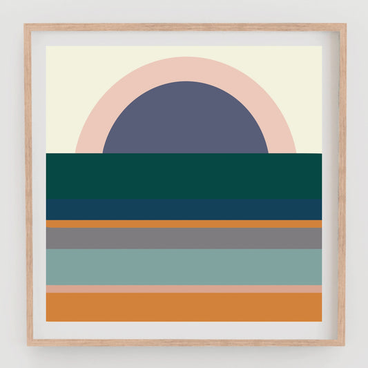 April Waters 12” x 12” Art Print