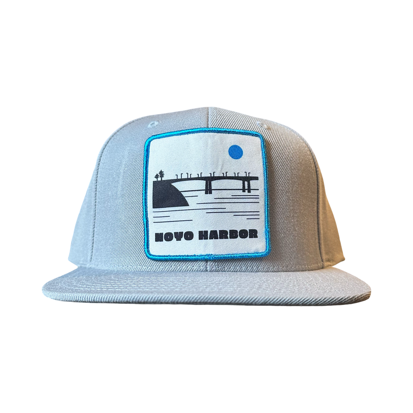 The NOYO BRIDGE Hat // Grey + Royal Blue