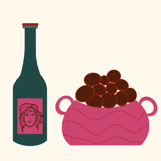 The Spanish Red + Albondigas Magnet